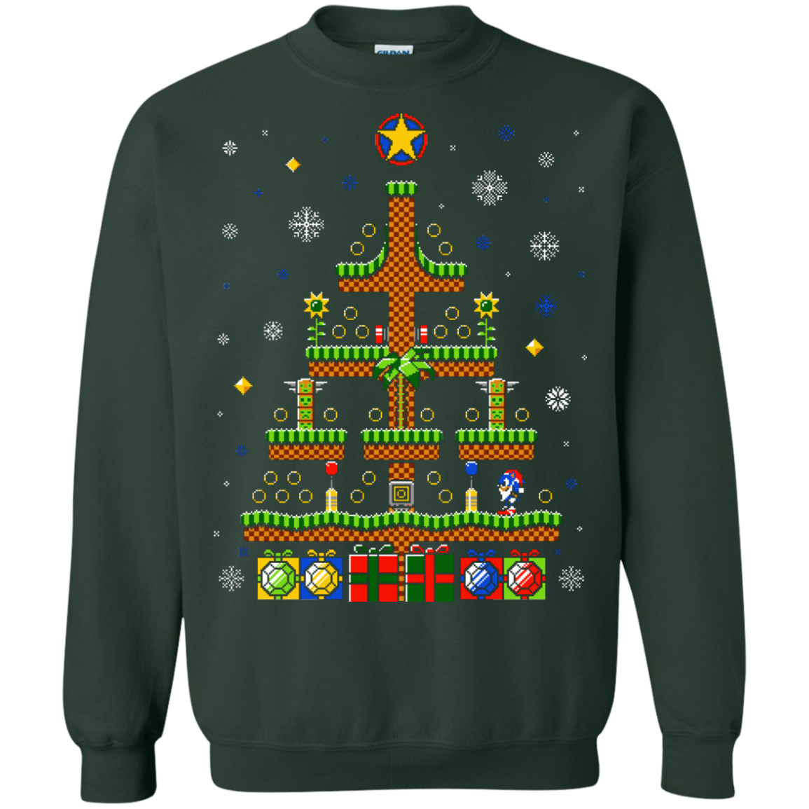 Green Hill Christmas Crewneck Sweatshirt