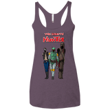 The Walking Bounty Hunter Women's Triblend Racerback Tank