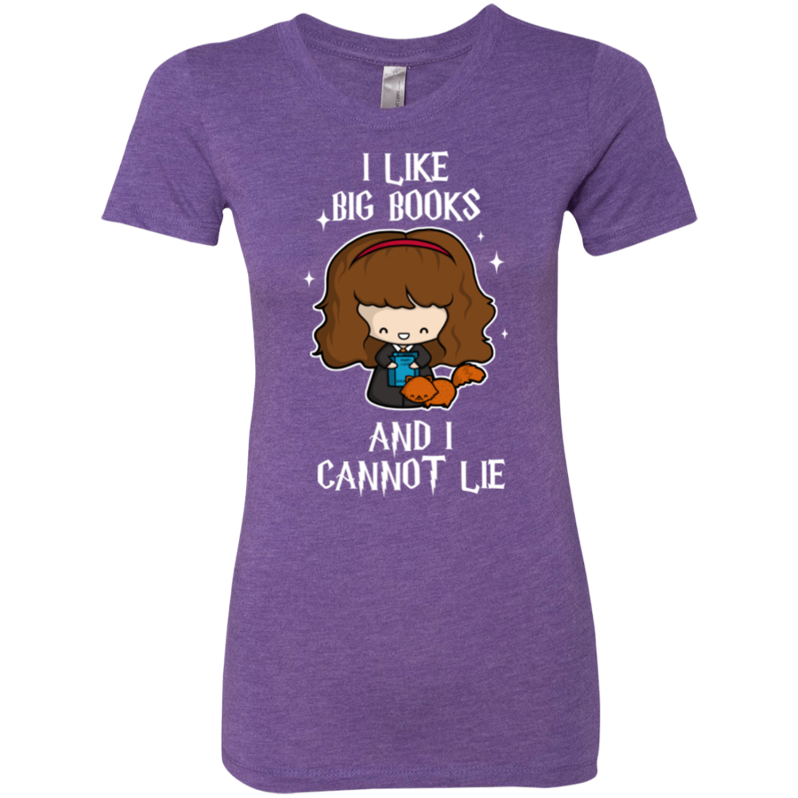 I Like Big Books Women's Triblend T-Shirt