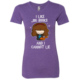 I Like Big Books Women's Triblend T-Shirt