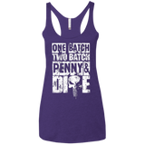 One Batch Two Batch Women's Triblend Racerback Tank