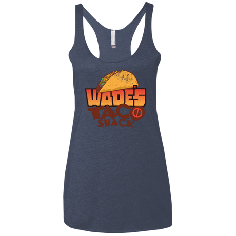 Wade Tacos Women's Triblend Racerback Tank