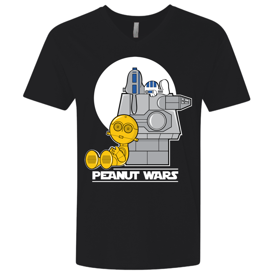 Peanut Wars Men's Premium V-Neck