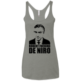 Robert Fucking DeNiro Women's Triblend Racerback Tank