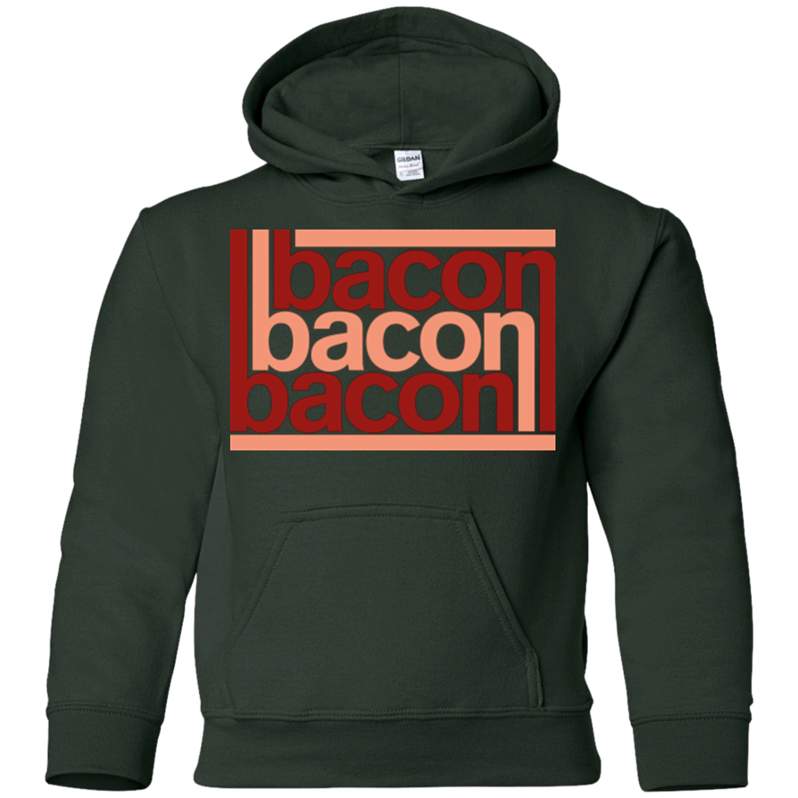 Bacon-Bacon-Bacon Youth Hoodie