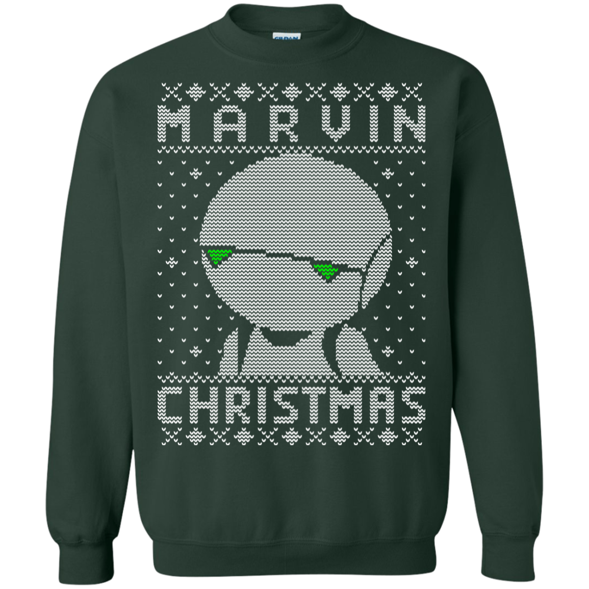 Marvin Christmas Crewneck Sweatshirt