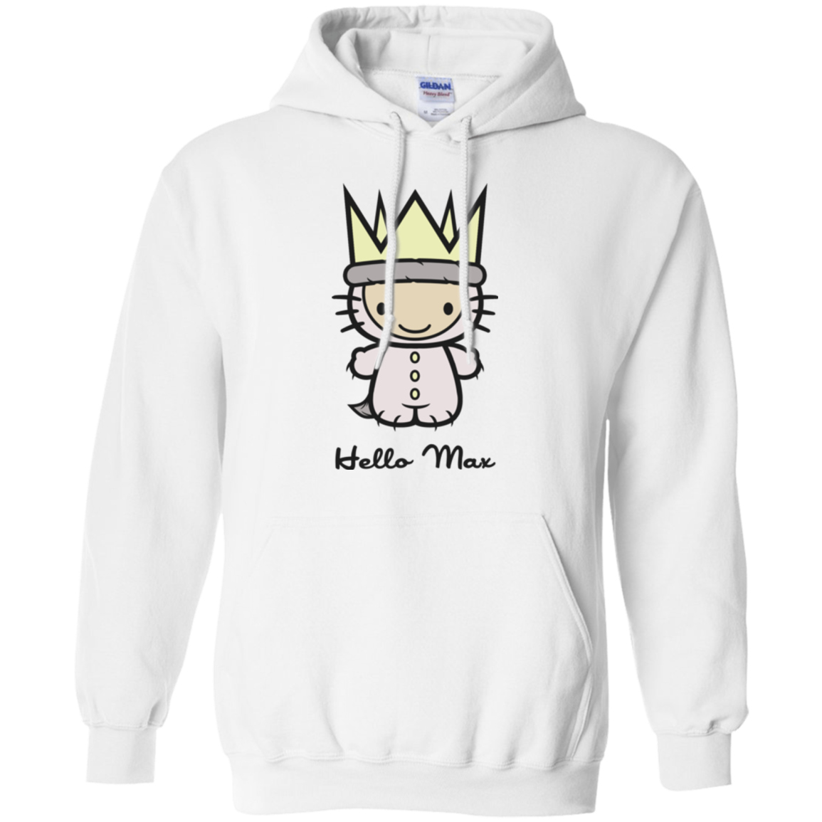 Hello Max Pullover Hoodie