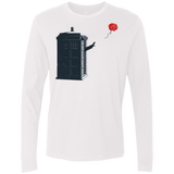 Dr Banksy Rose Balloon Men's Premium Long Sleeve