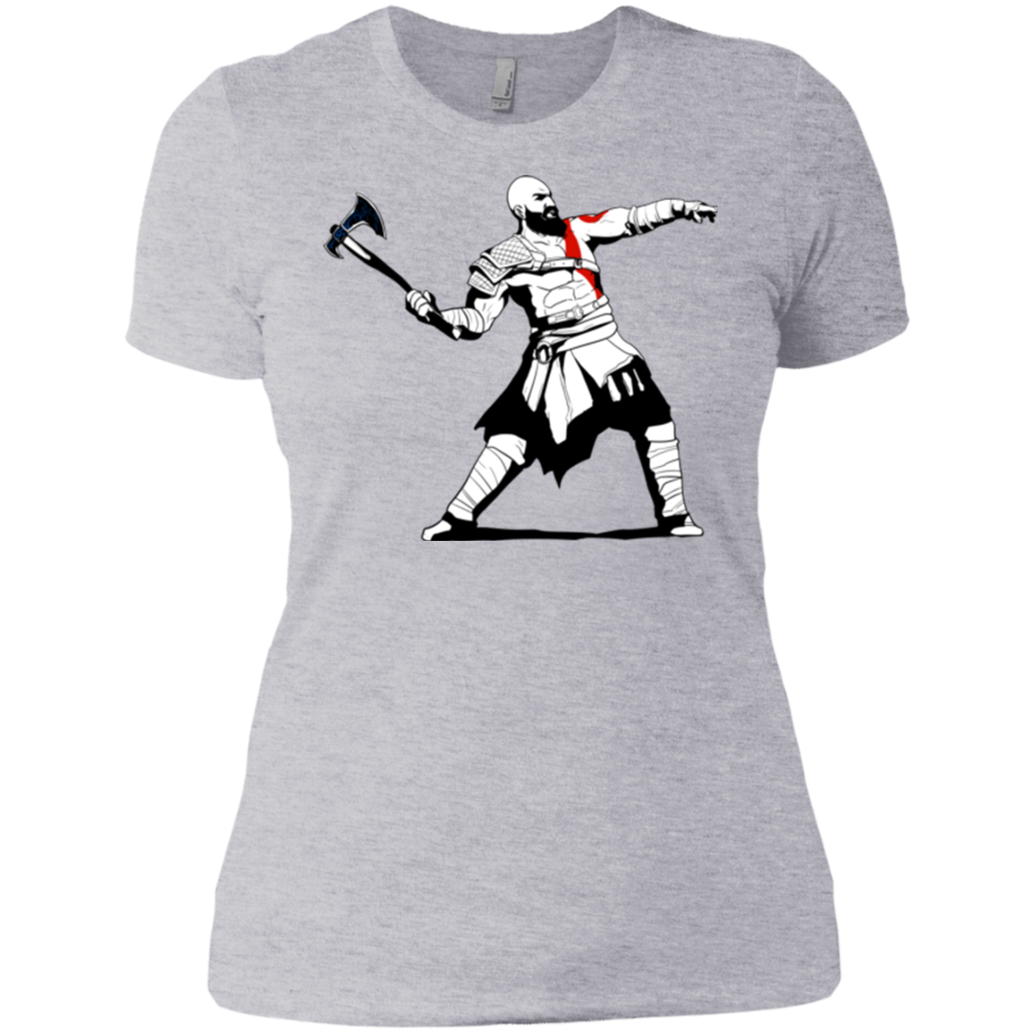 Kratos Banksy Women's Premium T-Shirt