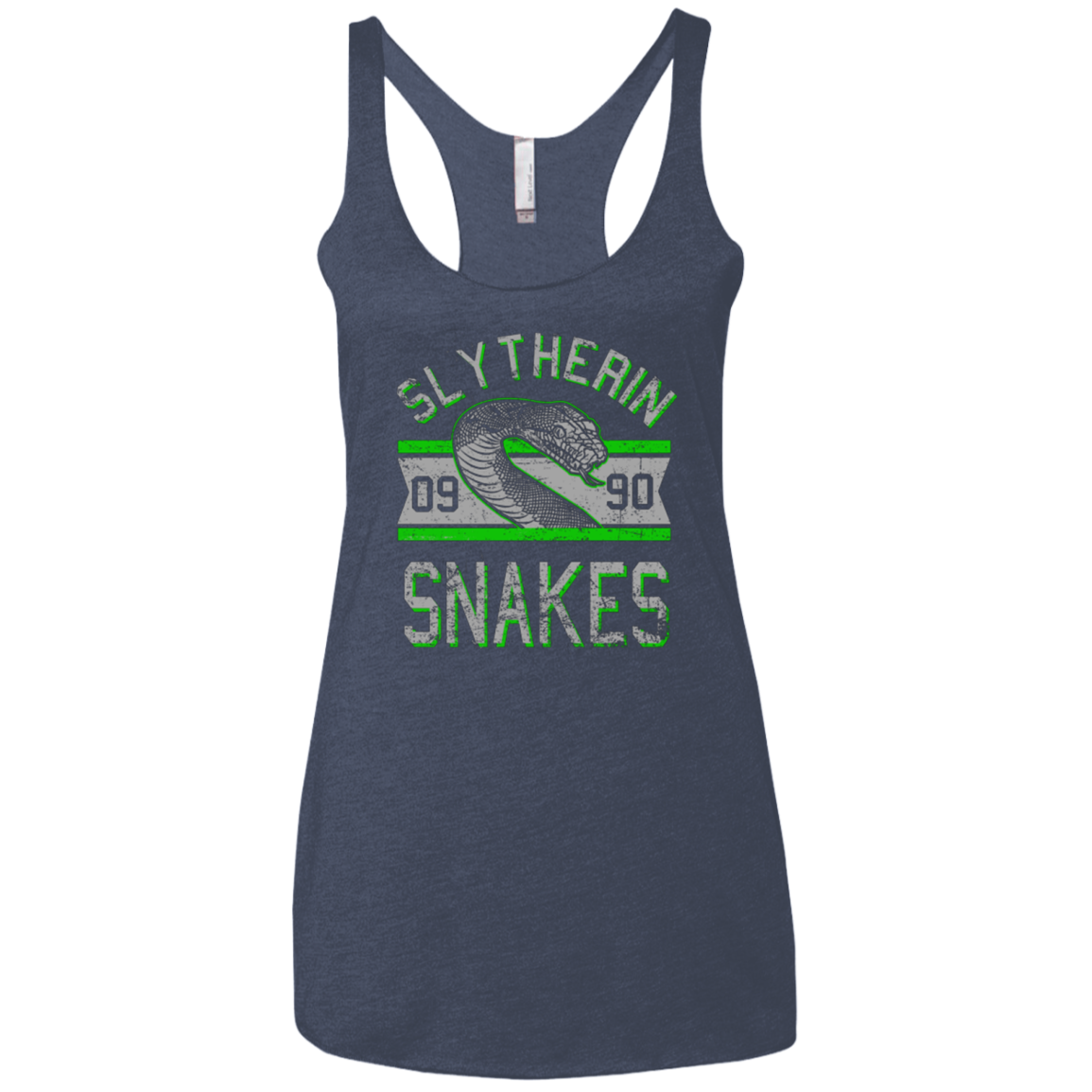 Snakes Women's Triblend Racerback Tank