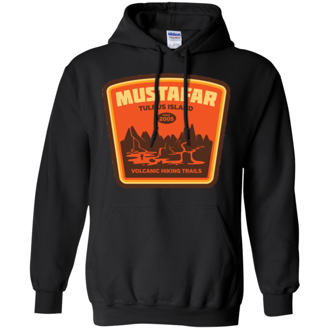 Volcanic Hiking Trails Pullover Hoodie