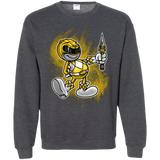 Yellow Ranger Artwork Crewneck Sweatshirt