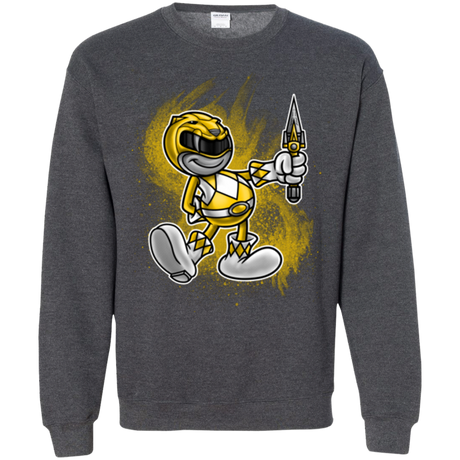 Yellow Ranger Artwork Crewneck Sweatshirt