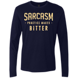 PRACTICE MAKES BITTER Men's Premium Long Sleeve