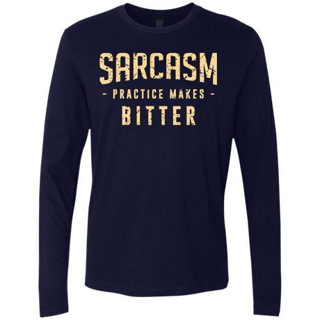 PRACTICE MAKES BITTER Men's Premium Long Sleeve