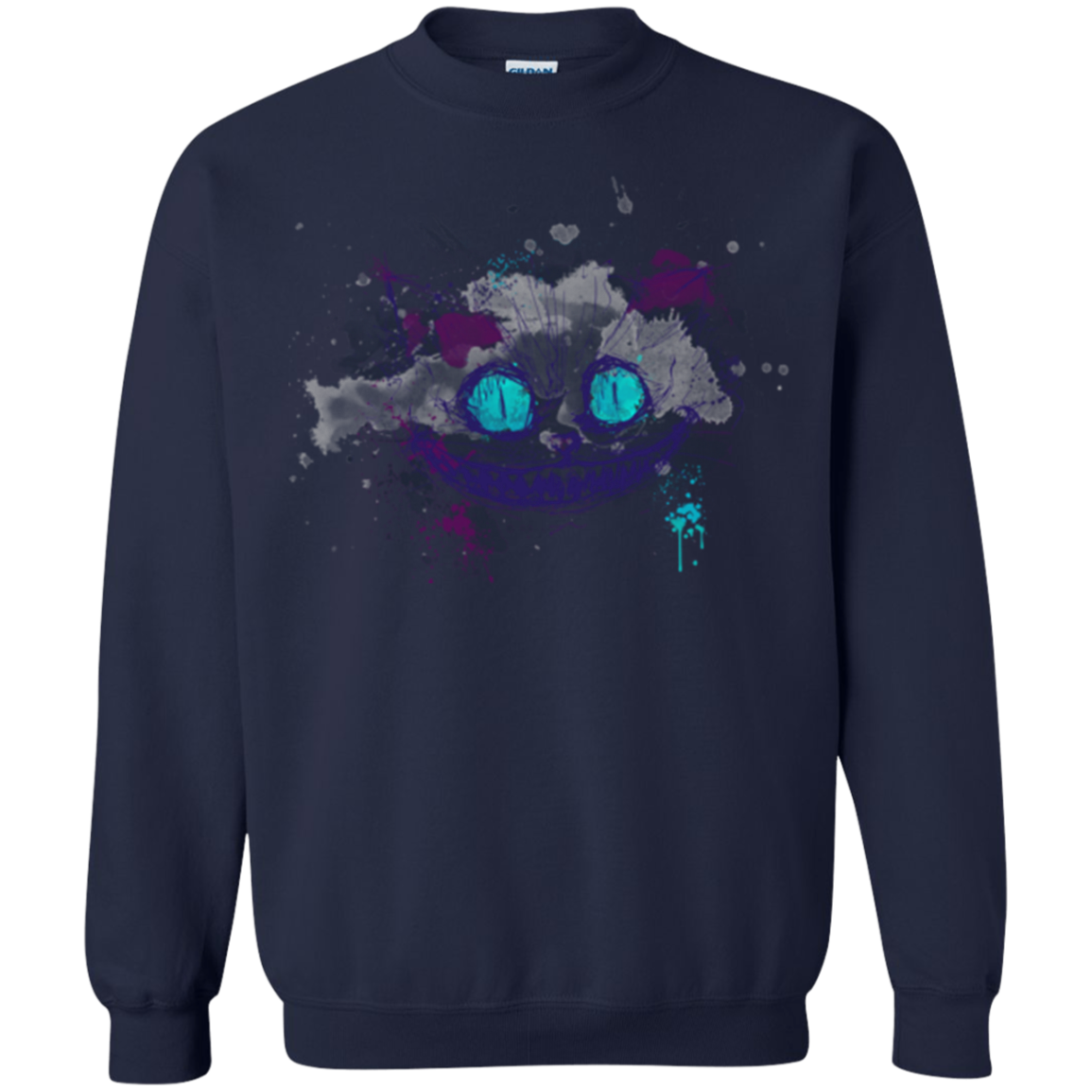 Abstract Cheshire Crewneck Sweatshirt