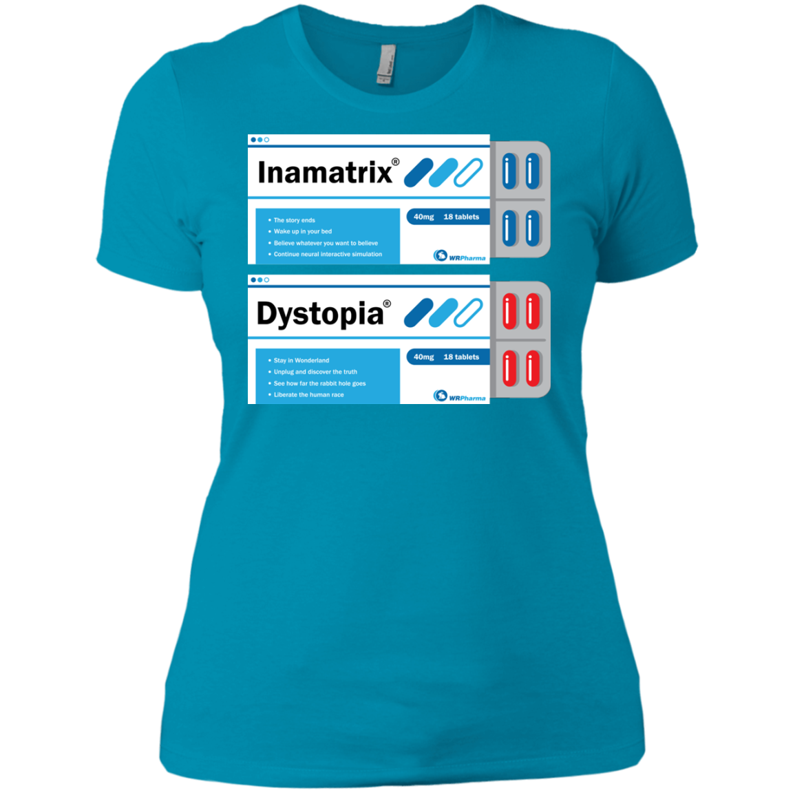 Red or Blue Women's Premium T-Shirt