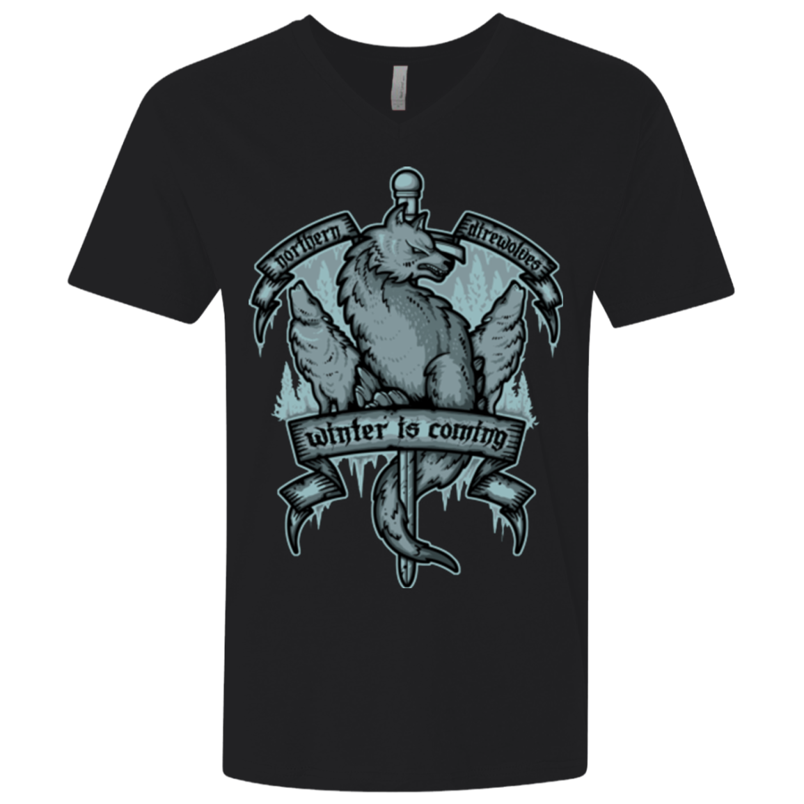 Northern Direwolves Men's Premium V-Neck
