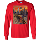 Spider Scream Men's Long Sleeve T-Shirt