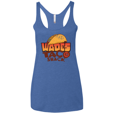 Wade Tacos Women's Triblend Racerback Tank