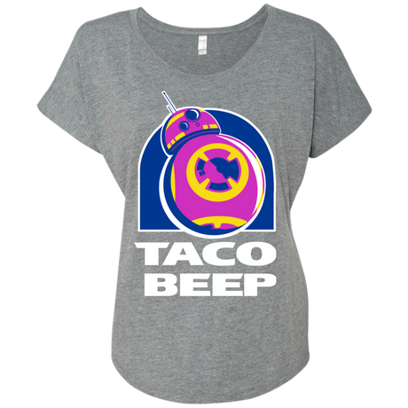 Taco Beep Triblend Dolman Sleeve