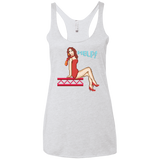 Pixel Pinup Pauline Women's Triblend Racerback Tank