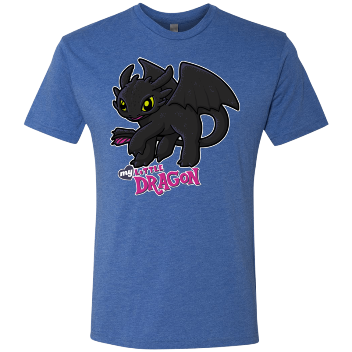 MY LITTLE DRAGON Men's Triblend T-Shirt