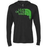 Leaf on the Wind Triblend Long Sleeve Hoodie Tee