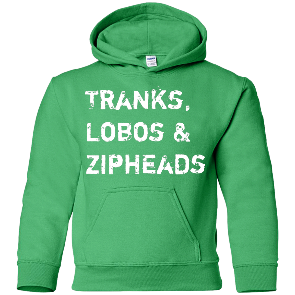 Tranks Lobos Zipheads Youth Hoodie