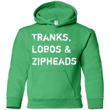 Tranks Lobos Zipheads Youth Hoodie