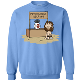 Volleyball Help Crewneck Sweatshirt