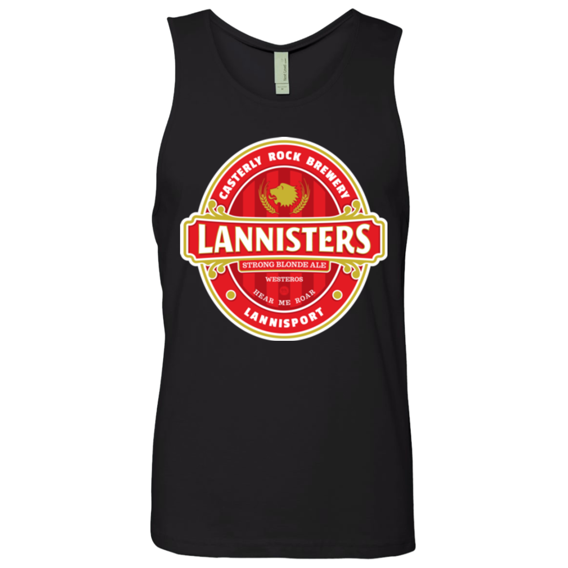 Strong Blonde Ale Men's Premium Tank Top