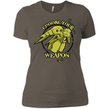 CHOOSE YOUR WEAPON Women's Premium T-Shirt