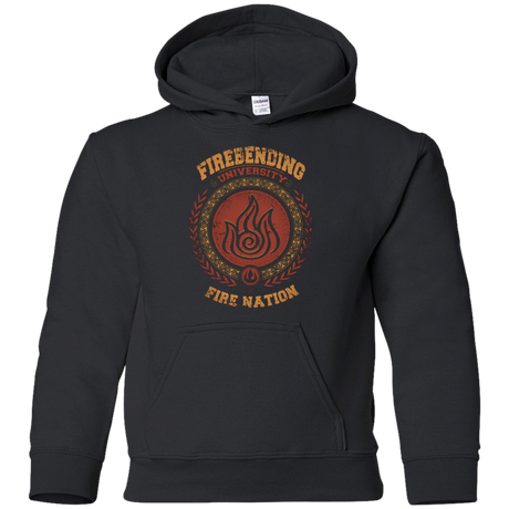 Firebending university Youth Hoodie