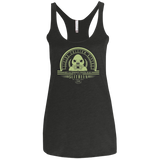 Who Villains Slitheen Women's Triblend Racerback Tank