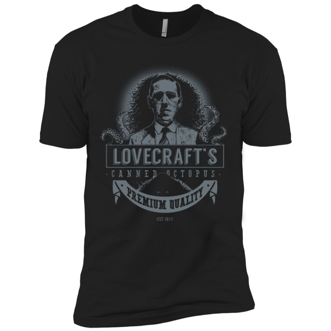 Lovecraft Canned Octopus Men's Premium T-Shirt