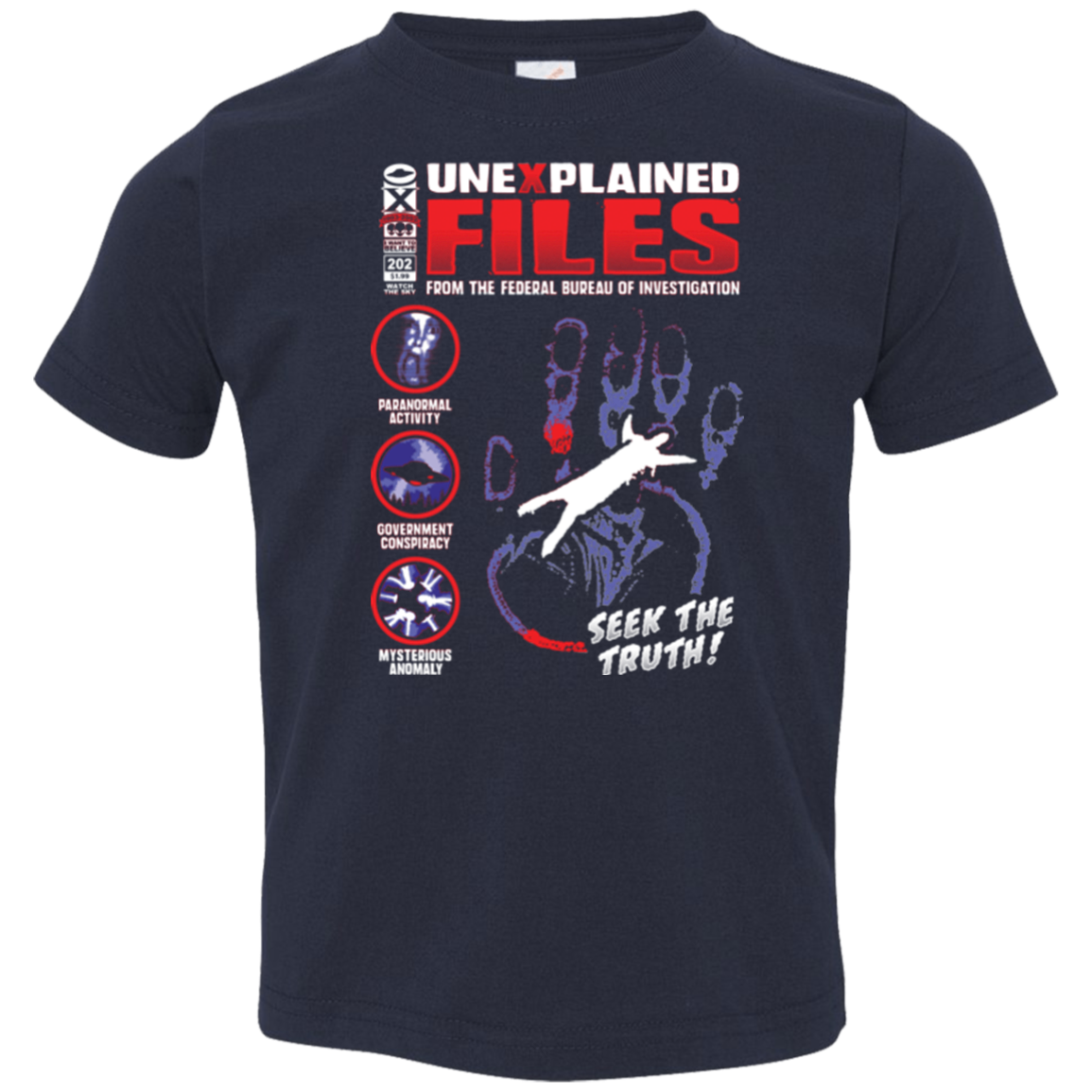 Unexplained Files Toddler Premium T-Shirt