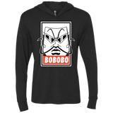 Bobobey Triblend Long Sleeve Hoodie Tee