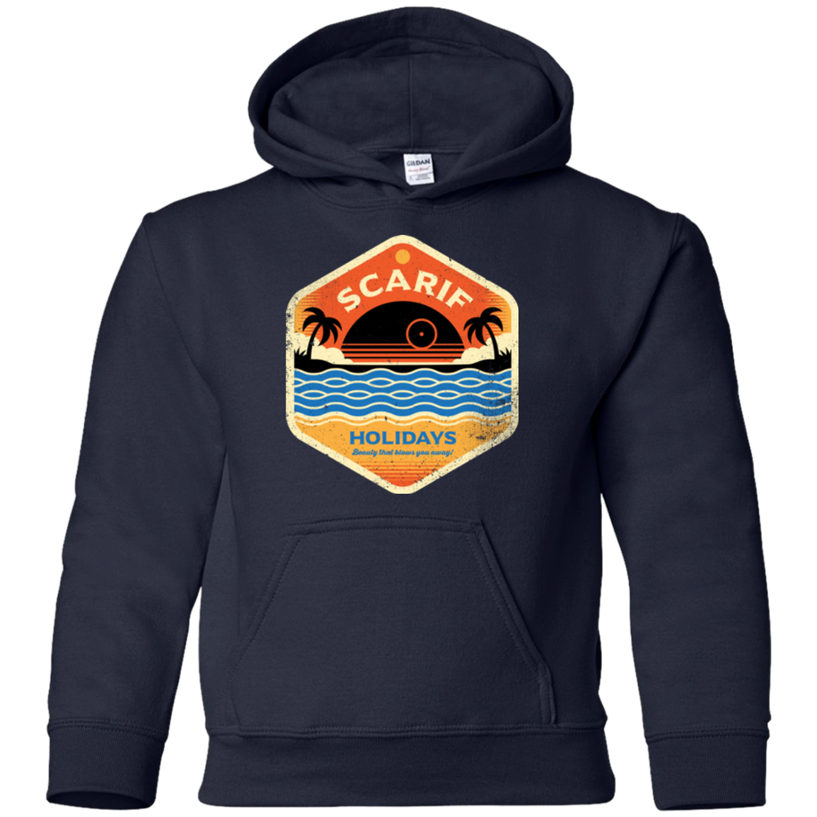 Sun Sea & Space Stations Youth Hoodie