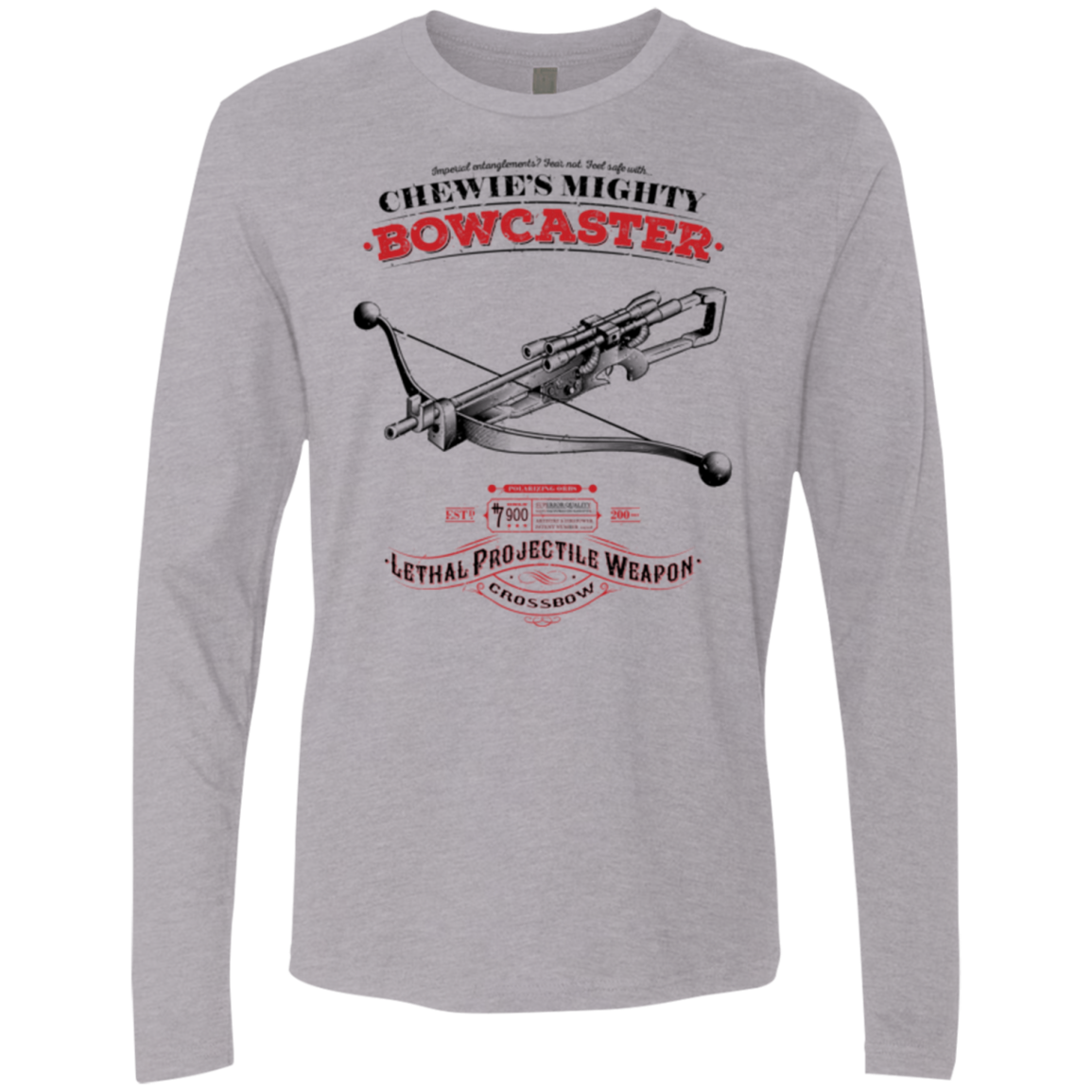 Mighty Bowcaster Men's Premium Long Sleeve