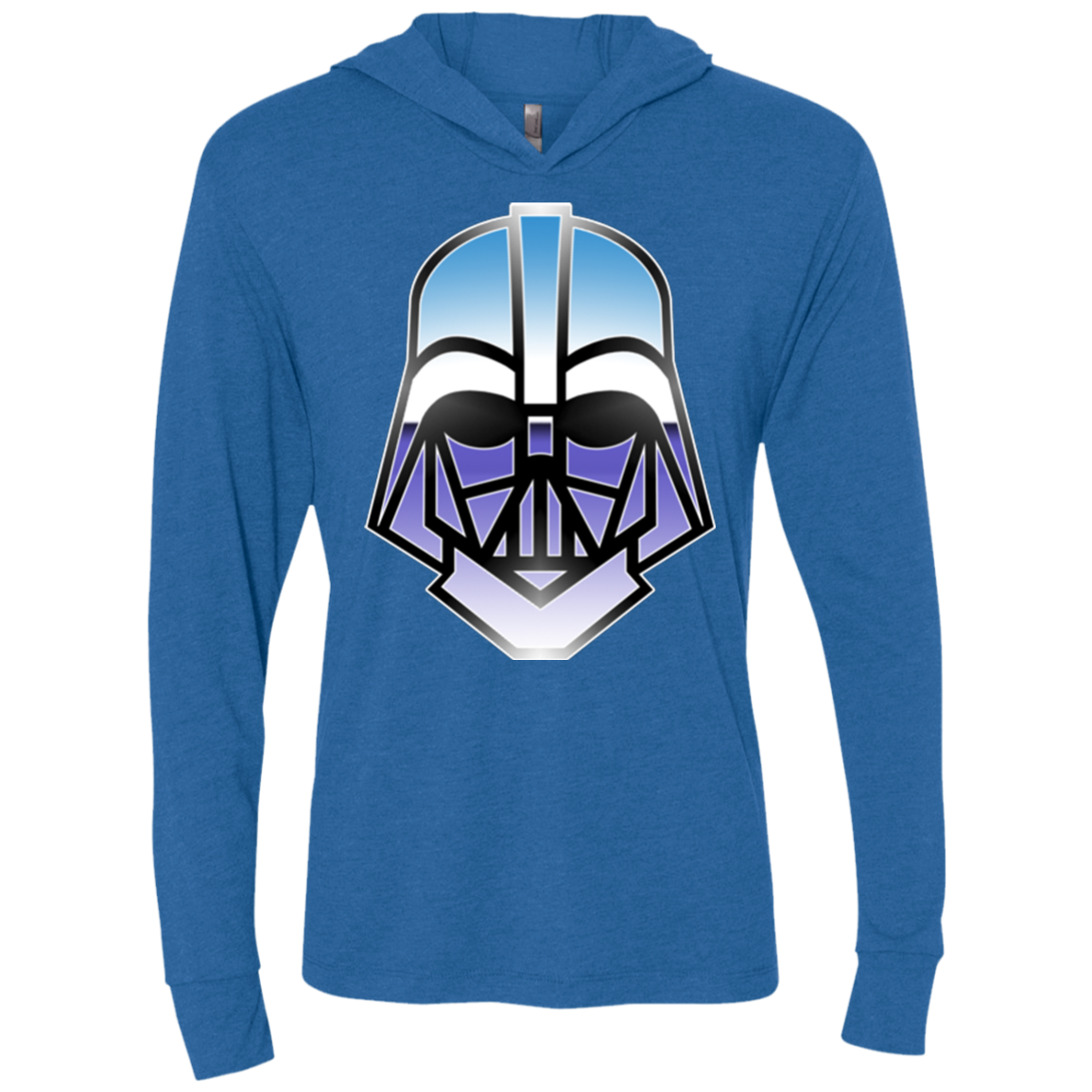 Vader Triblend Long Sleeve Hoodie Tee