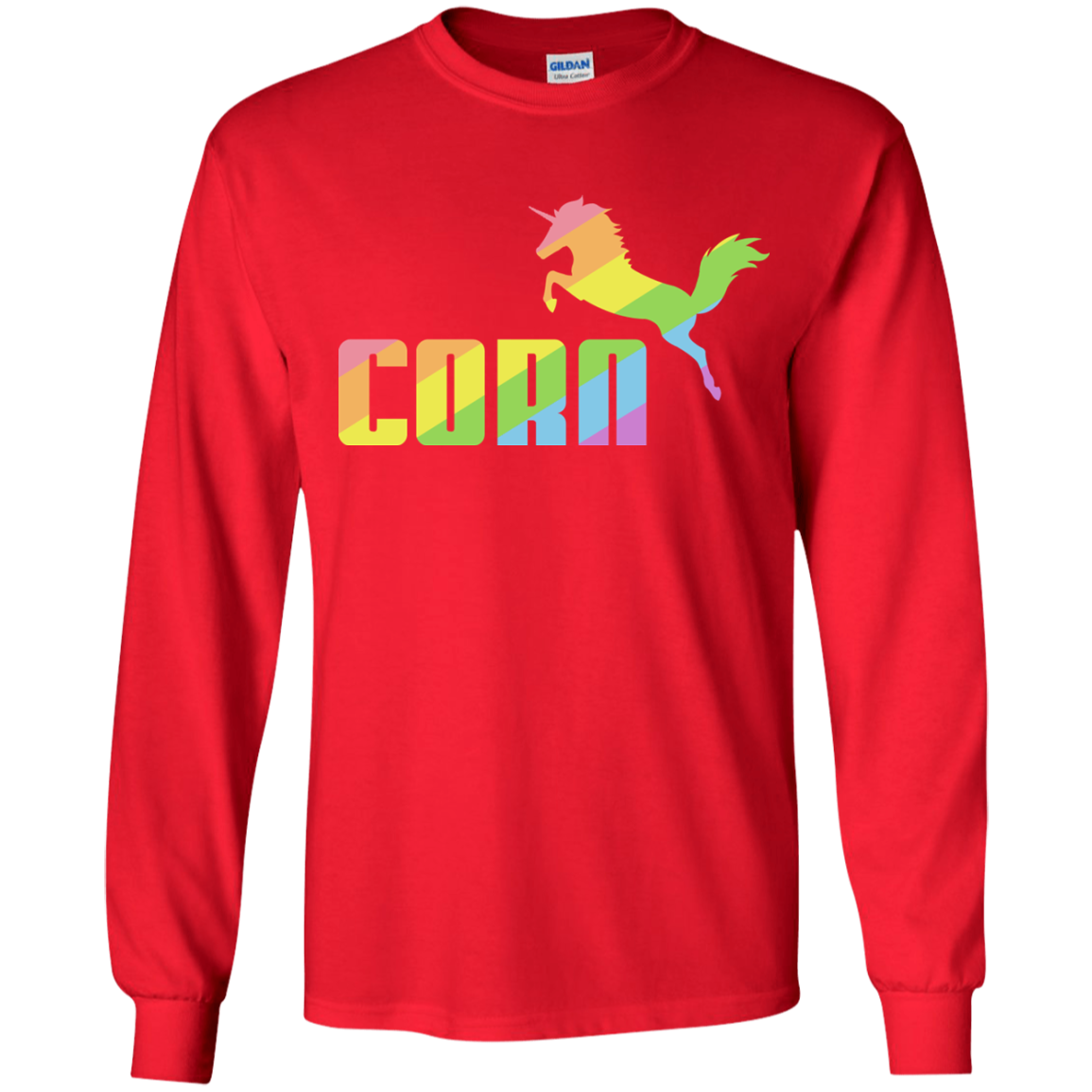 Corn Youth Long Sleeve T-Shirt