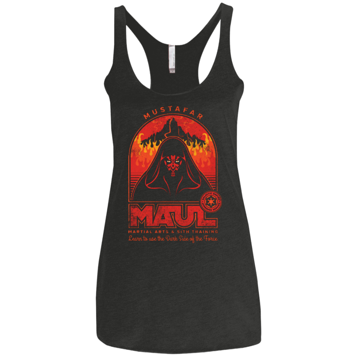 Maul Martial Arts Women's Triblend Racerback Tank