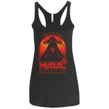 Maul Martial Arts Women's Triblend Racerback Tank
