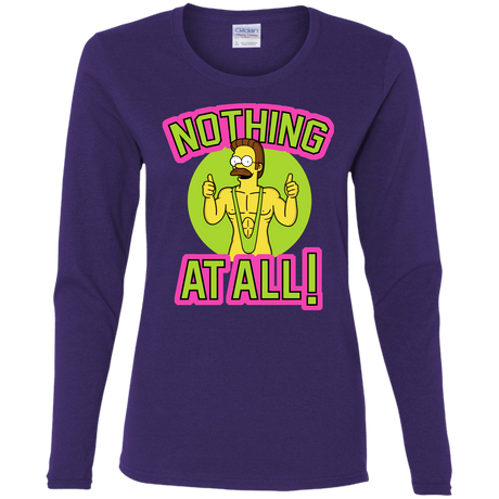 Nothing At All Women's Long Sleeve T-Shirt