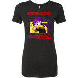 Idiot phobia Women's Triblend T-Shirt