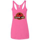 Clever Girl Women's Triblend Racerback Tank
