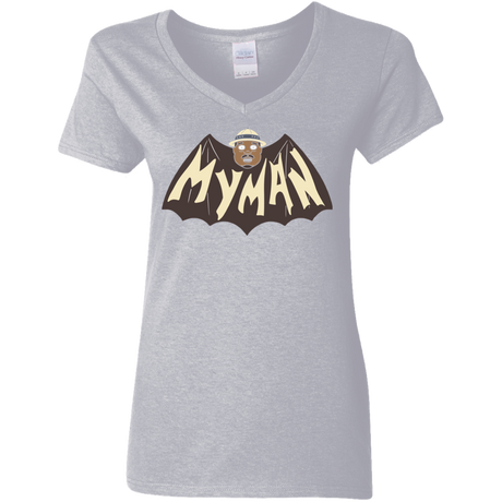 My Man! Women's V-Neck T-Shirt