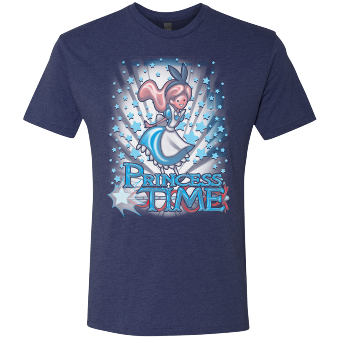 Princess Time Alice Men's Triblend T-Shirt