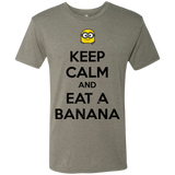 Keep Calm Banana Men's Triblend T-Shirt